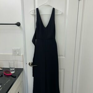 Wilfred Black Sleeveless Jumpsuit